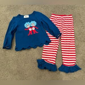 Thing 1 Thing 2 Pants Set